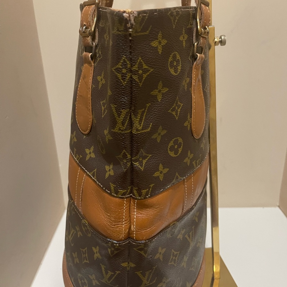 Louis Vuitton French Co USA Vintage Large Monogram Marais Bucket Tote Bag - Picture 5 of 12